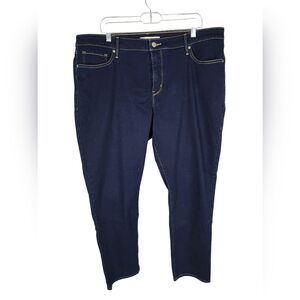 Levi's Plus Size 311 Shaping Skinny mid rise blue jeans 24W NEW